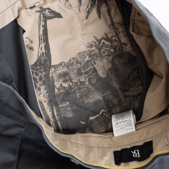 Banana Republic Rapid Movement Chino Slim 32x29 *Hemmed Anthracite Gray - Picture 8 of 15